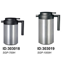 18/8stainless Steel Coffee Pot with Glass Refill for Home / Hotel